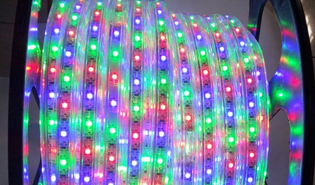 110V_SMD_5050_RGB_LED_Strip_Light_5M_300_LEDs_Waterproof_Flex_Tape