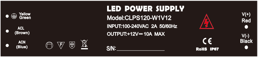 CLPS120_W1V12_SANPU_12VDC Waterproof_LED_4