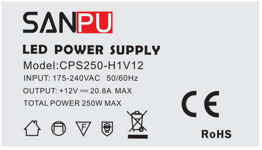 CPS250_H1V12_SANPU_LED_Power_Supply_12_V_3