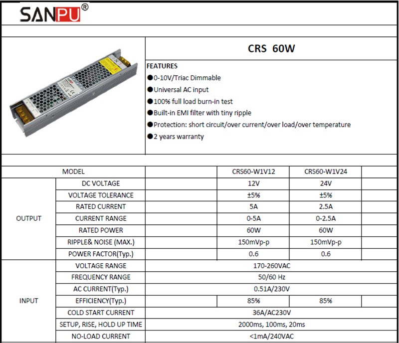 CRS60_W1V12_SANPU_Dimmable_Power_Supply_60W_12V_1