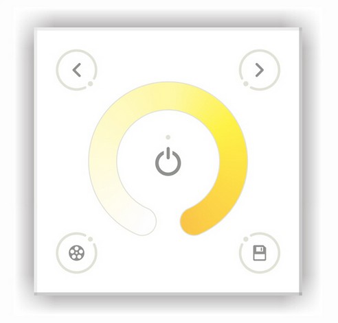 DX2_Wireless_Color_Temperature_LED_Controller_dimming_Touch_Panel_DMX_Dimmer