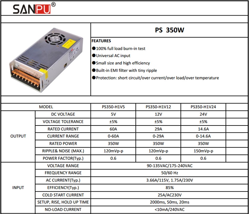 SANPU_EMC_EMI_EMS_SMPS_350W_Switching_1