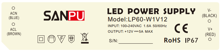 SANPU_SMPS_EMC_EMI_EMS_Switching_Mode_Power_Supply_12V_60W_4