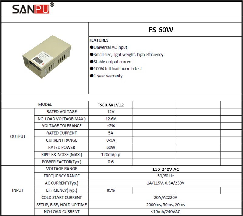 12V_LED_Strip_Power_Supply_5A_60W_Constant_Voltage_LED_Driver_7