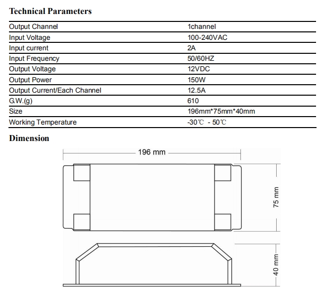 Euchips_Constant_Voltage_Dimmable_Drivers_EUP150D_1W12V_0_1