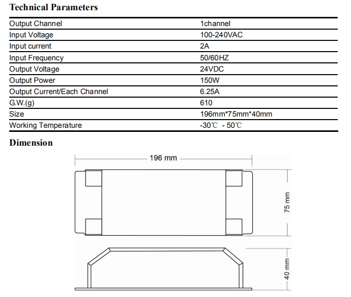 Euchips_Constant_Voltage_Dimmable_Drivers_EUP150D_1W24V_0_1