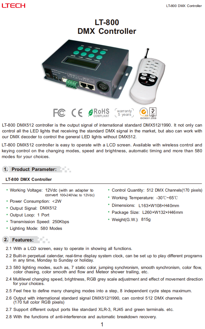 LTECH_LT_800_DMX512_1