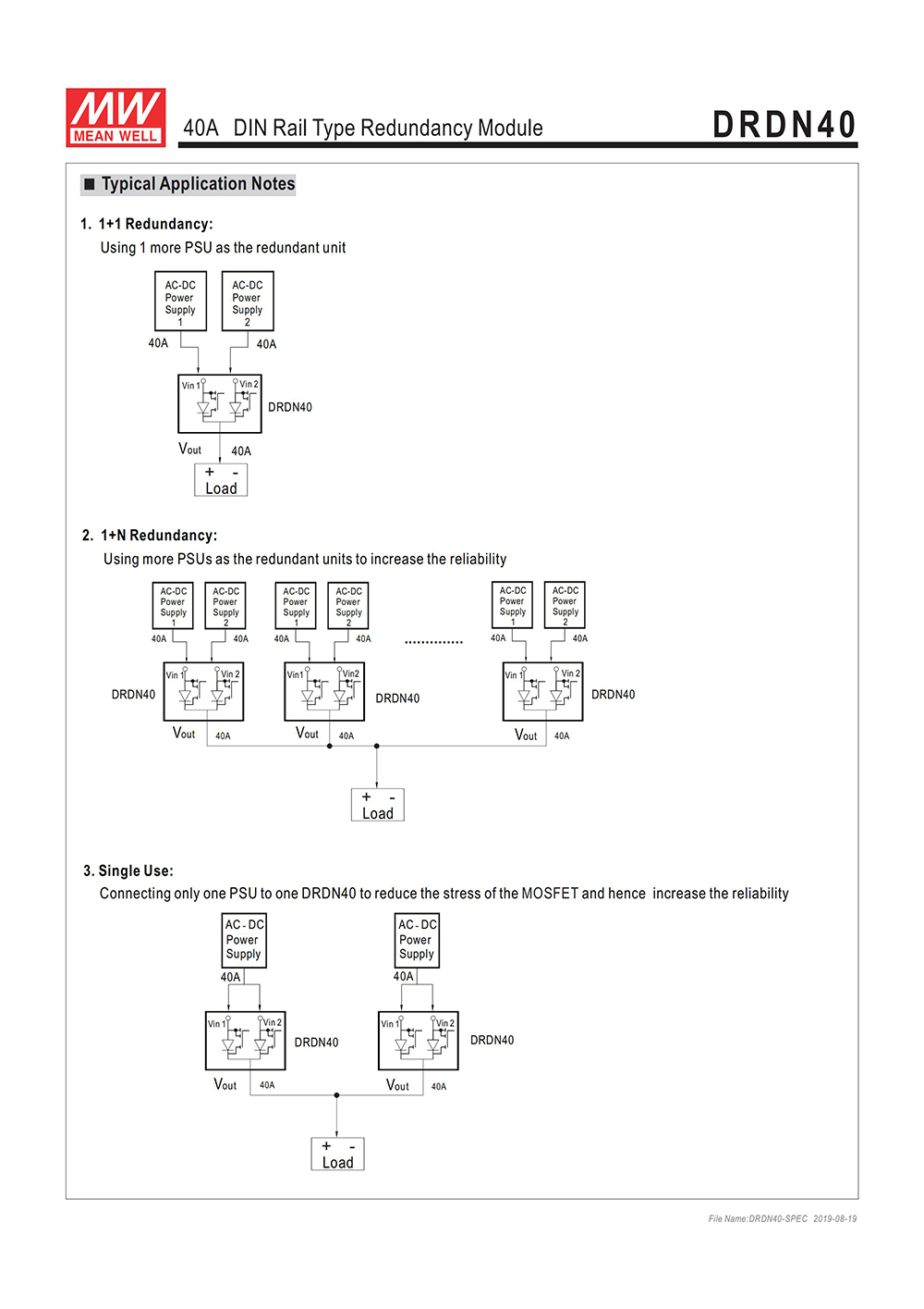 MEAN_WELL_DRDN40_DIN_Rail_Type_40A_Power_Supply_Redundancy_Module_Power_Unit_PSU_5