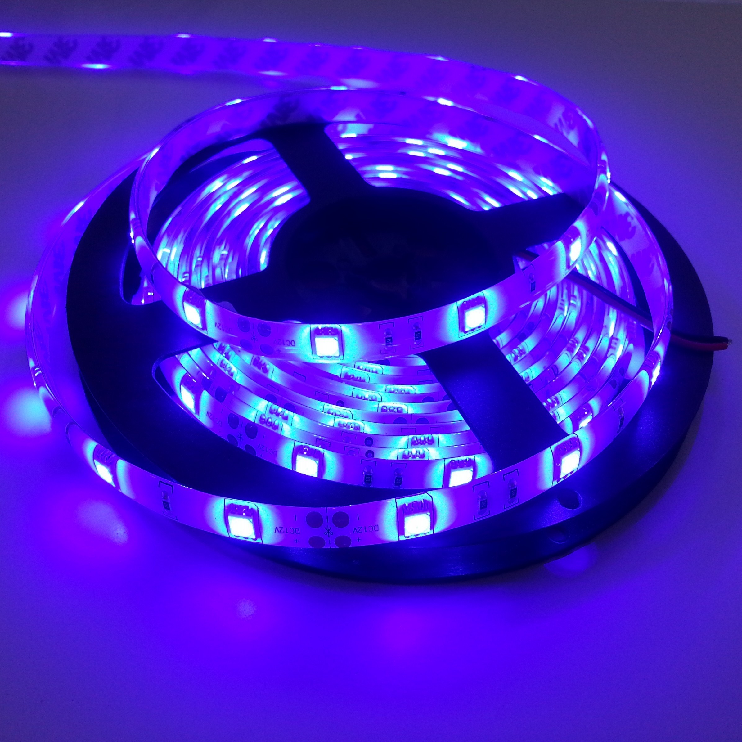 16.4Ft 150Leds Blue 5050 Waterproof Flexible LED Strip Light 12V