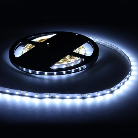 12V DC 5M White 3528 LED Strip Light Non-Waterproof 16.4Ft 300 Leds