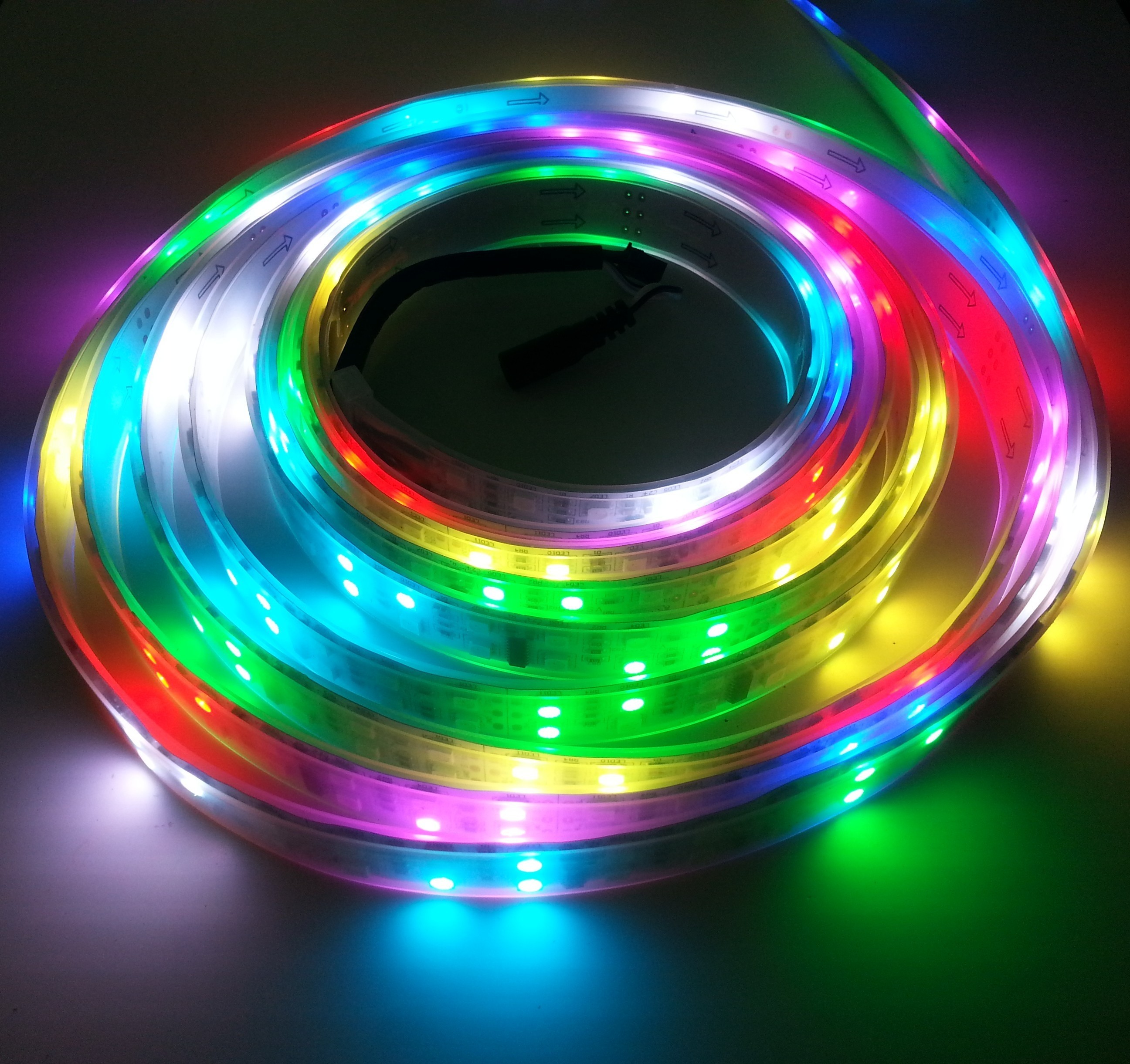 12V Intelligent TM1812 Programmable 5050 RGB Led strip 120LEDs/M