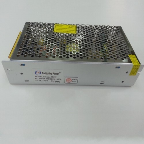 150W DC 5V 30A Metal Case Power Supply AC to DC Converter