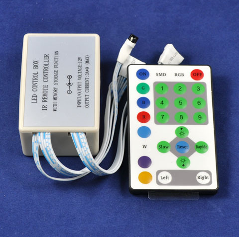 25 Keys 12V Horse Race IR Remote RGB LED Controller