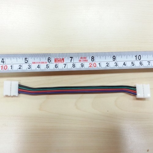 4 Pin 10mm Width Wire Connector for Non-Waterproof RGB LED Strip 10Pcs