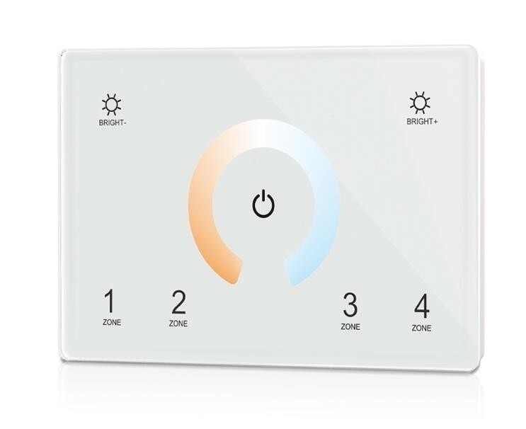 New T12-IT Skydance Led Controller 4 Zones Color Temperature Remote Control 85-265VAC Input