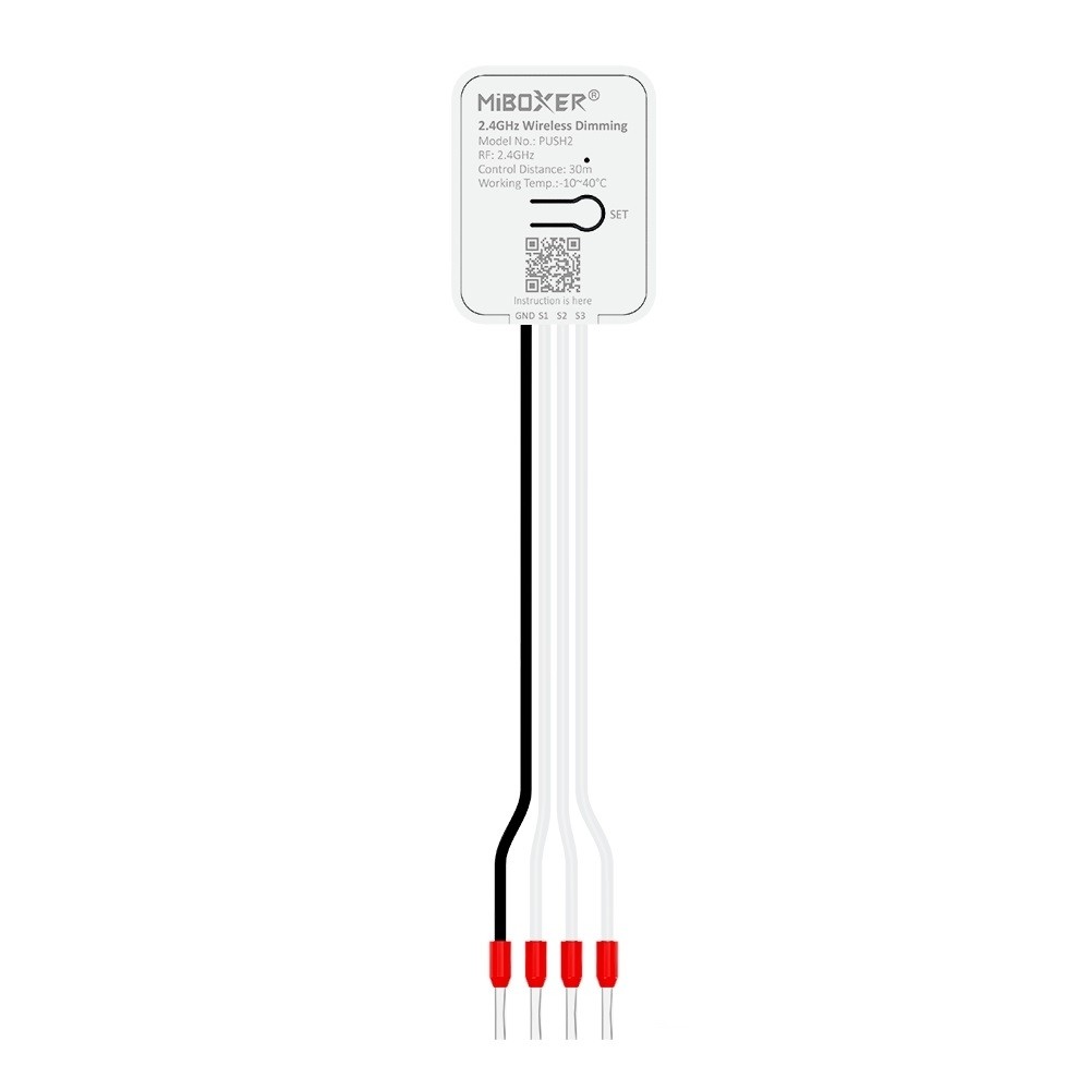 MiBoxer Milight PUSH2 2.4GHz Wireless Dimming (RGB+CCT)