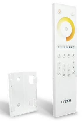 LTECH Q2 CT RF Remote Control 2.4GHz 4 Zones Touch Series