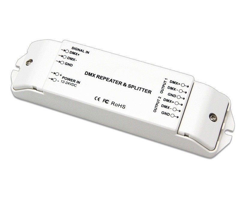 BC-812 Bincolor DMX Power Amplifier Splitter Repeater Led Controller