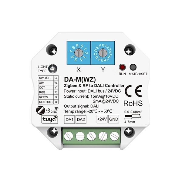 DA-M(WZ) Skydance 24V DC Zigbee RF to DALI Converter Led Master Controller