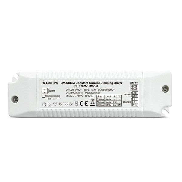 Euchips Constant Current EUP20M-1HMC-0 CC DMX Driver