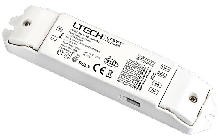 LTECH 350-700mA 4 in 1 SE-12-350-700-W1D LED Intelligent Driver