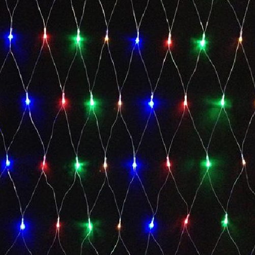 LED RGB Net Light 1.5m*1.5m LED Party Decoration Light 96Leds