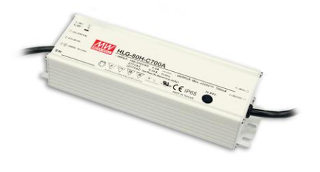 Mean Well 90W Single Output LED Power Supply HLG-80H-C Driver