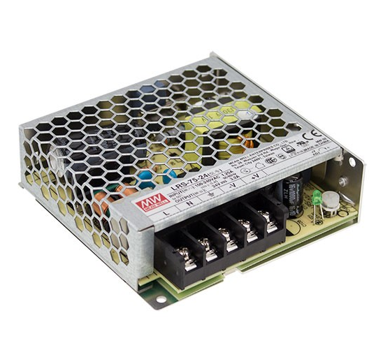 LRS-75 75W Mean Well Single Output Enclosed Switching Power Supply