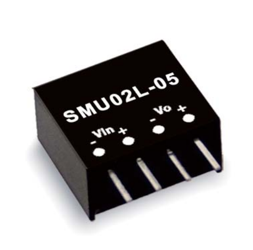 SMU02 2W Mean Well Unregulated Single Output Converter Power Supply