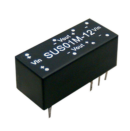 SUS01 1W Mean Well Unregulated Single Output Converter Power Supply