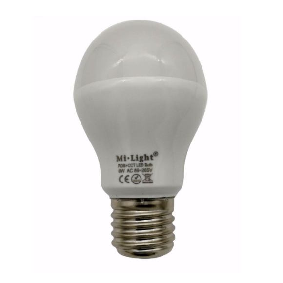 Mi.Light FUT014 6W E27 RGB+CCT Led Light Blub APP Controllable Lamp Mi Light