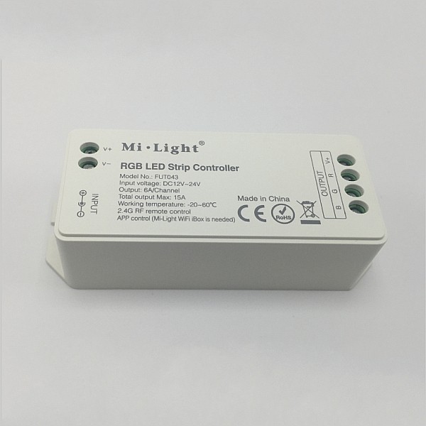MiBoxer FUT043 Mi.Light 15A 30M RGB Strip Common Anode Led Cotroller Dimmer Control Driver