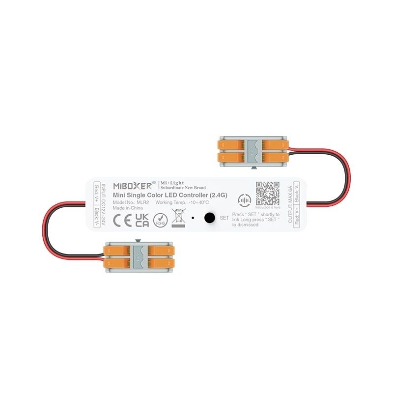 MiBoxer MiLight HW5 5 in 1 Led Output Max 30A Driver Controller WiFi+2.4G Dimmer Control 