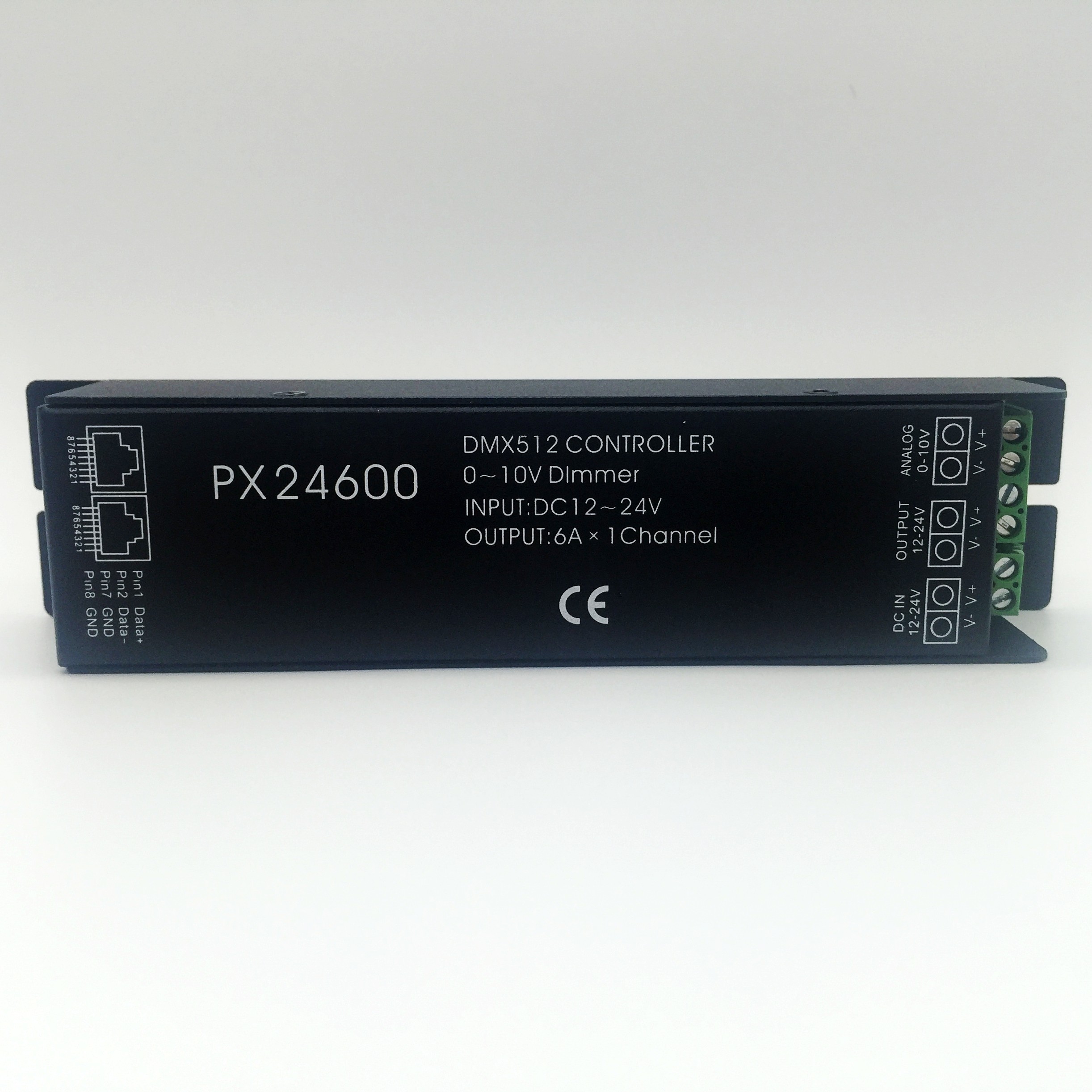 PX24600 DMX512 Controller 0~10V LED Dimmer DMX Driver