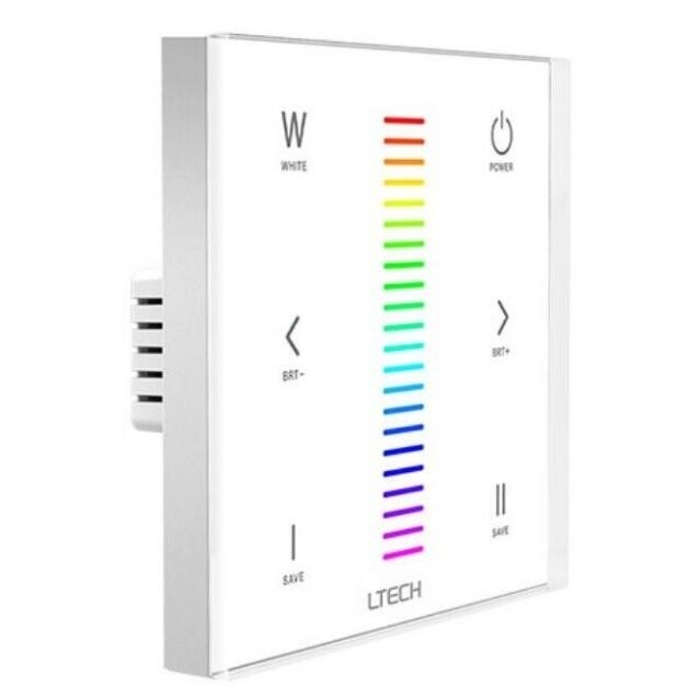 LTECH E4 Touch Panel RGBW Wall Mounted LED Controller