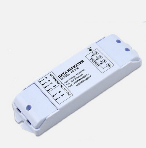 Euchips RP316 12V 24V DC 6A 3 Channels LED Power Repeater Controller