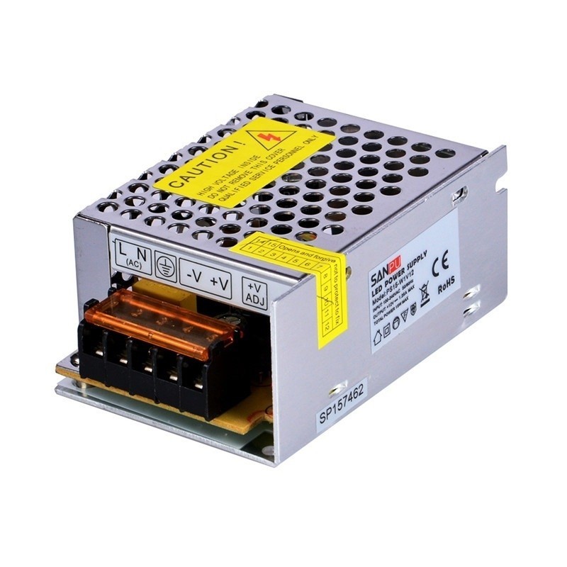 PS15-W1V12 SANPU Power Supply 15W 12V SMPS Small LED Driver