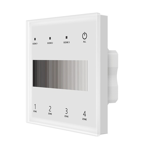 TD1-4S Skydance 4 Zones Wall Mounted Touch DALI Panel Led Controller