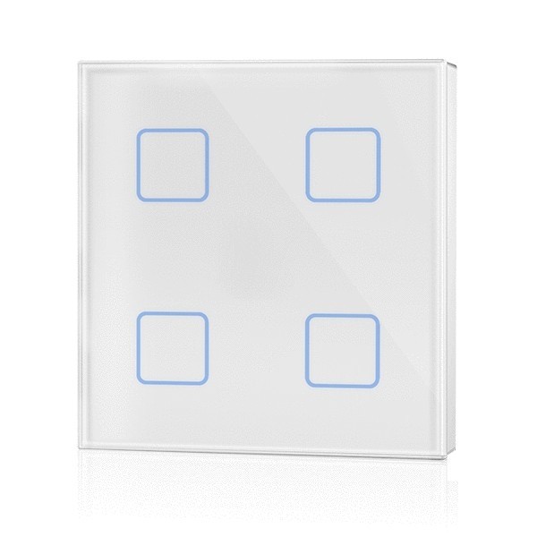 TS4-D Skydance Led Controller 4 Button Wall Mounted Touch DALI Panel DC 24V