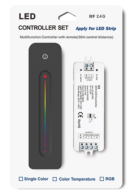 V3 + R13 Skydance Led Controller 4A*3CH RGB LED Controller Set