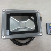 10W Outdoor RGB LED Floodlight With Remote Waterproof AC85-265V