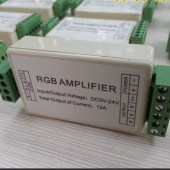 12A RGB Amplifier RGB LED Booster DC5V-24V