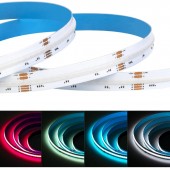 12mm 816LEDs/M 896LEDs/M RGBWW Flexible COB Led Light Strip High Density Linear Lighting