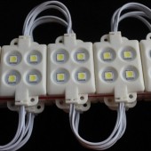 12V 4 LEDs 5050 Single Color LED Module ABS Plastic Waterproof String