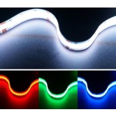 24V DC Cuttable 10mm Dotless COB RGB Seamless Flexible LED Strip