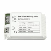 Euchips 40W 12V DC LED Constant Current Dimmable Driver EUP40A-1W12V-1 CV