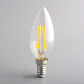 4W LED Filament Bulb Retro E14 E12 LED Candle lamp AC 110V 220V