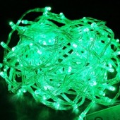 10m 100 LEDs Fairy Light Green String Lights for Tree Decoration 3Pcs