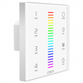 EX8 RGBW LED Touch Panel LTECH Wall Mounted Controller