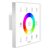 Ltech EX8S 2.4G 4 Zones RGBW Touch Panel DMX512 Wall Mounted Led Controller